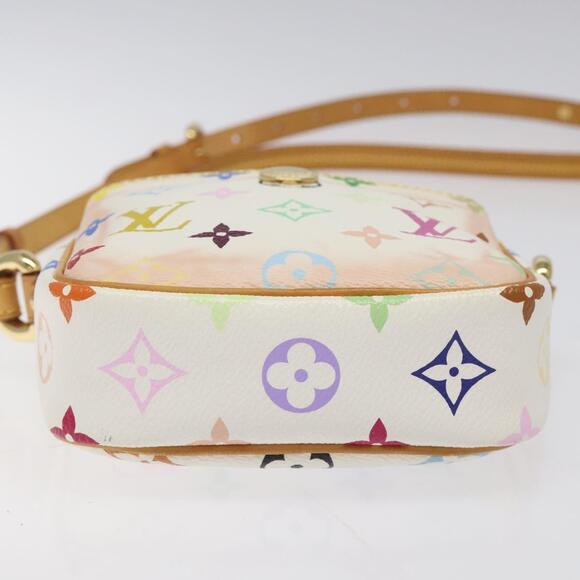 LOUIS VUITTON Monogram Multicolor Lift Shoulder Bag White M40055 - Picture 5 of 16